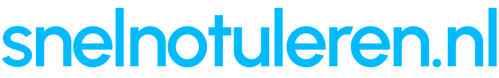 Snelnotuleren Logo